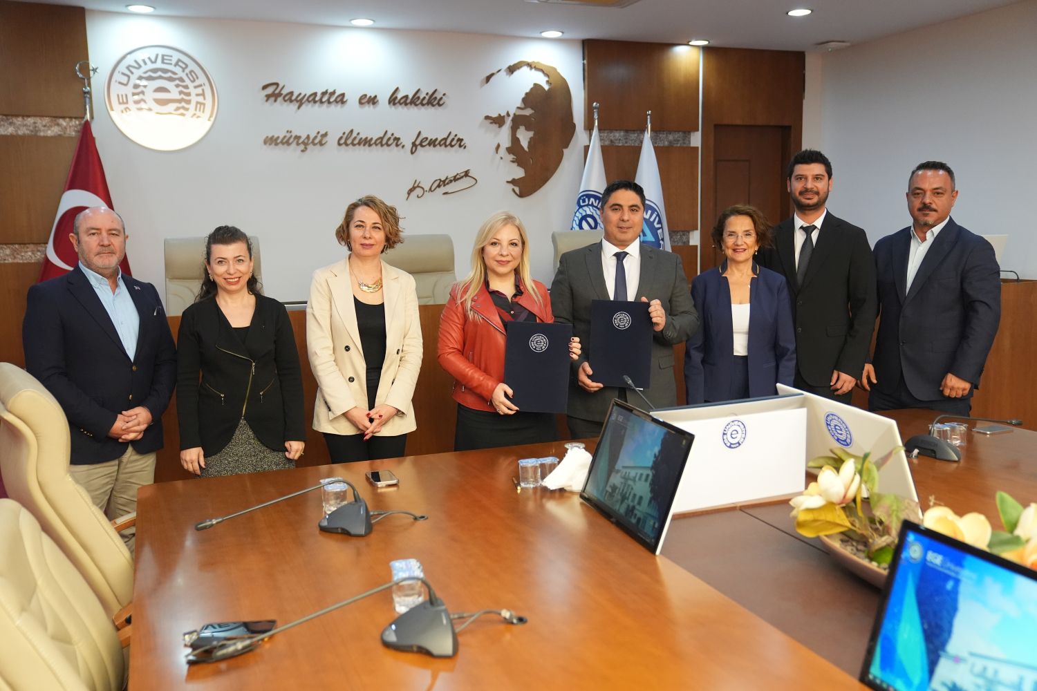 Ege Üniversitesi sanayi iş birliklerini güçlendirmeyi sürdürüyor