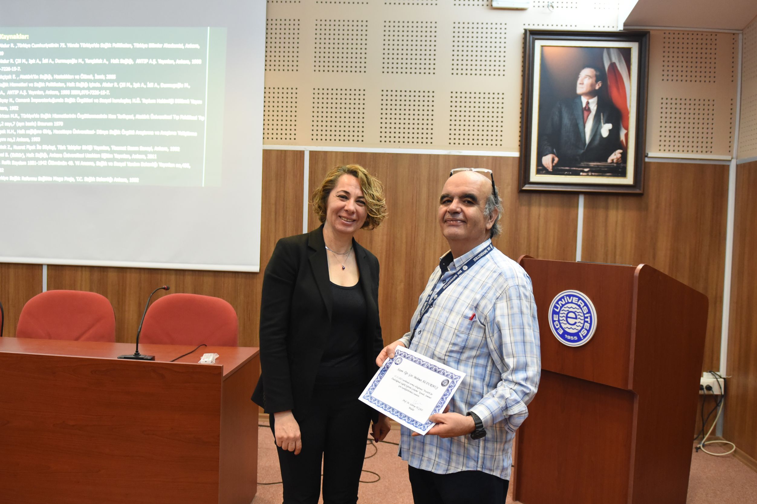 EÜ’de Atatürk dönemi sağlık reformları anlatıldı